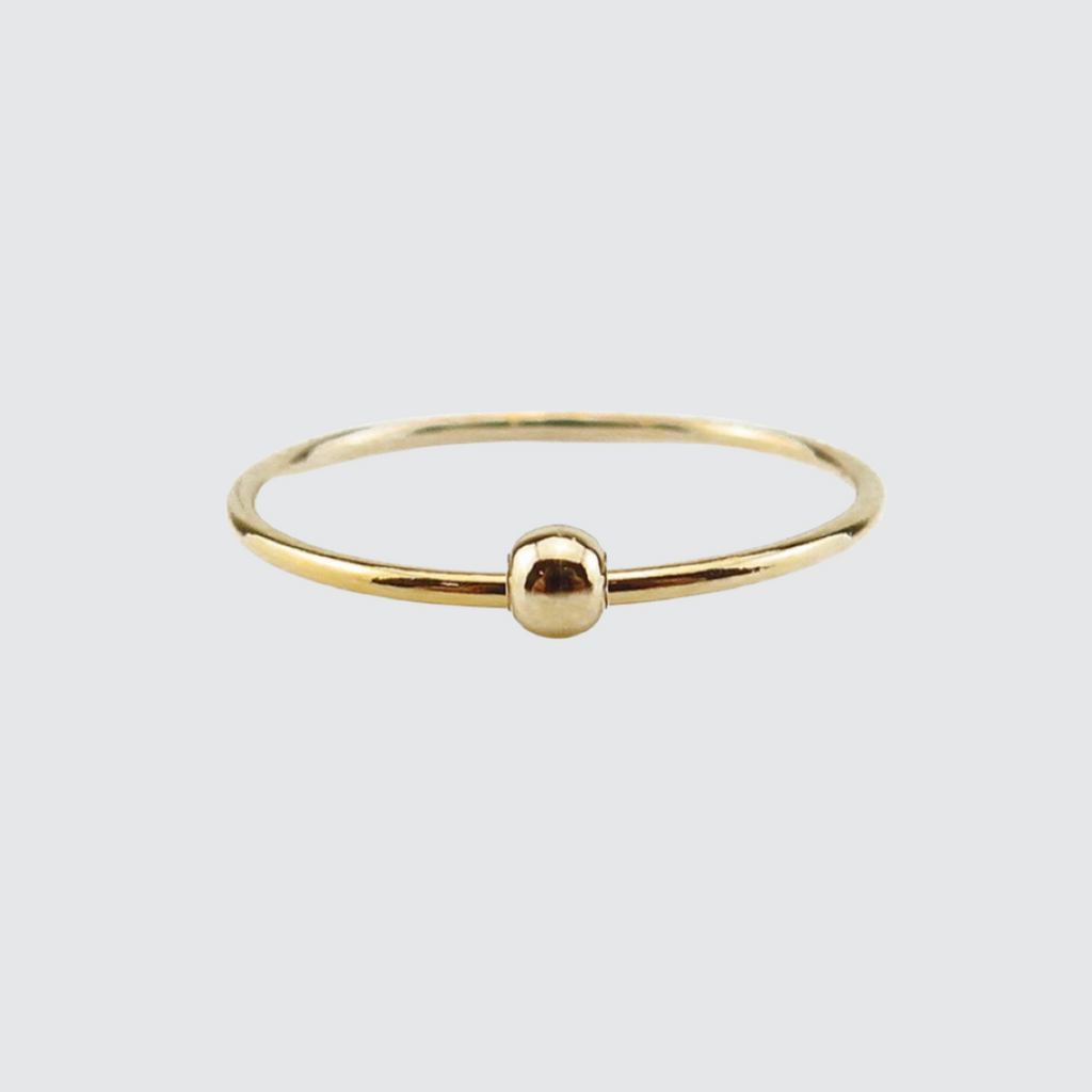 gold spinner stacking ring